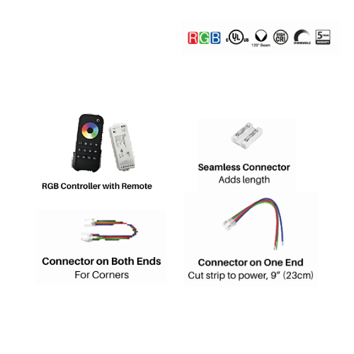 LED Cob Strip Light RGB High Lumens (Indoor/Outdoor)