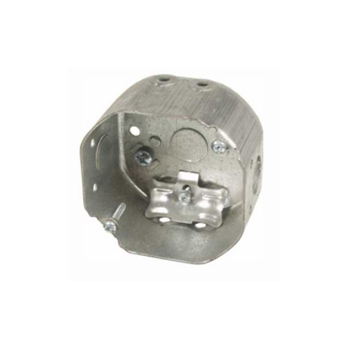 4" Diameter Octagonal Box with Clamps