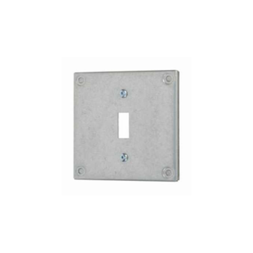 4” Square Cover - Single Toggle