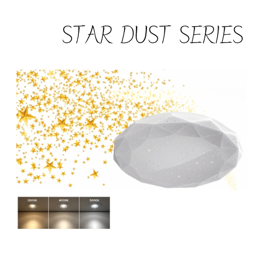 LED Flush Mount Ceiling Light-3CCT (STAR DUST SERIES)