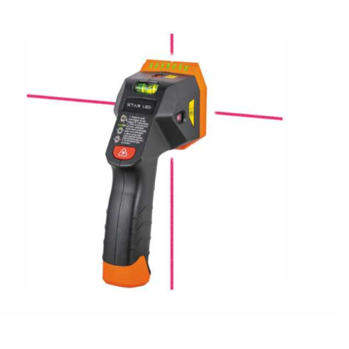 Electronic Stud Finder with Cross-Line Lasers