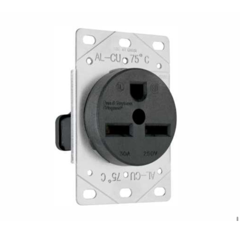 30A-250V Heavy Duty Flush Mount Outlet