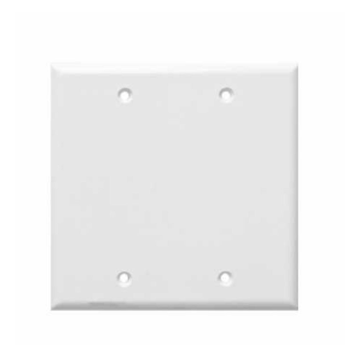 Double Gang Blank Decora Plate