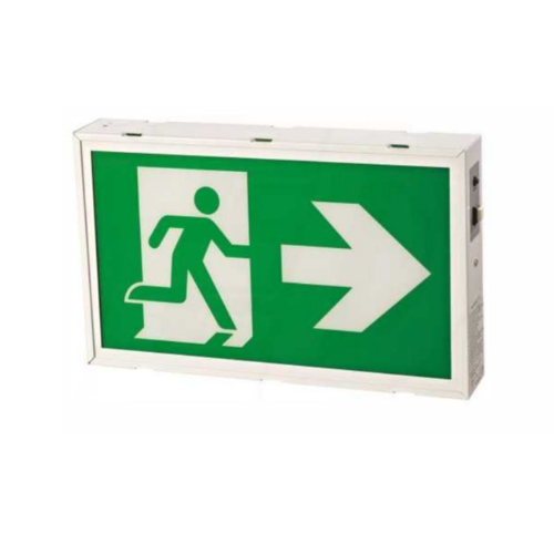 Running Man Exit Sign