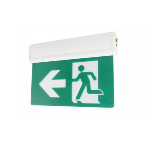 Running Man Exit Sign