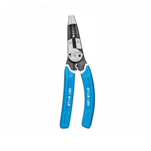 Heavy-Duty Wire Stripper Cutter Crimper Multi Tool, 8-20 AWG