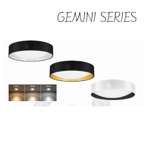 LED Flush Mount Ceiling Light-3CCT (GEMINI SERIES)