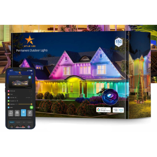 150ft. Multichannel Programmable Outdoor Lights