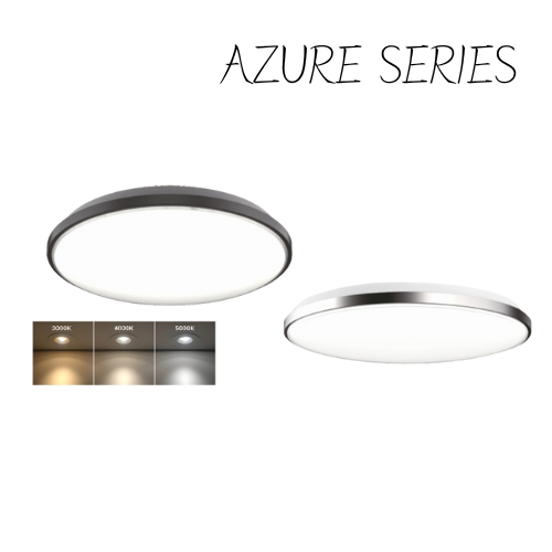 LED Slim Flush Mount Ceiling Light-3CCT (AZURE SERIES)